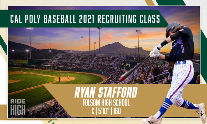 Ryan Stafford, C, 5-9, 165, R/R, Folsom, Calif. (Folsom High School)